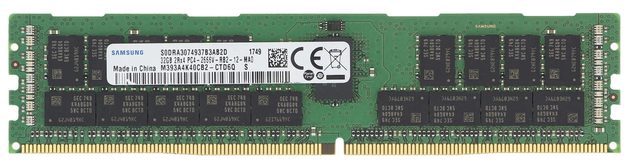 Samsung DDR5 32GB 5600MHz Registered DIMM 2Rank x8