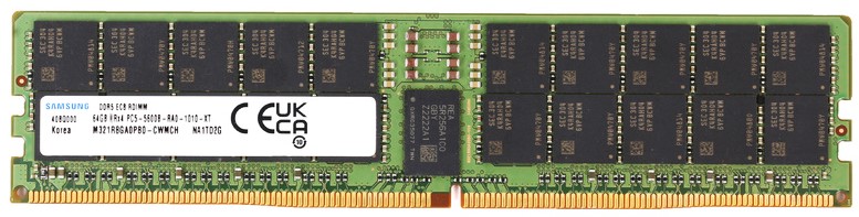 Samsung DDR5 64GB 5600MHz Registered DIMM 1Rank x4