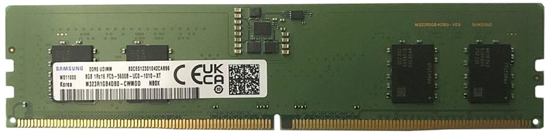 Samsung DDR5 8GB 5600MHz Unbuffered Non-ECC 1Rank x16