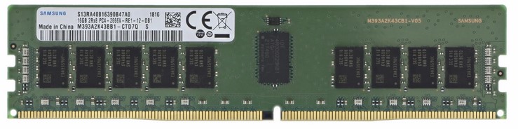 Samsung DDR4 16GB 2666Mbps Registered DIMM 2Rank 1Gx8 (EOL)