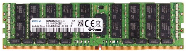 Samsung DDR4 64GB 2666Mbps Registered DIMM 2Rank 4Gx4 (EOL)