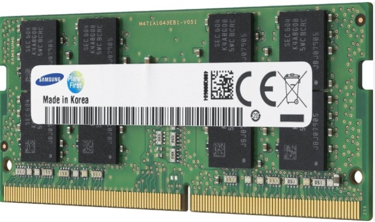 Samsung DDR4 3200Mbps 32GB Unbuffered Non-ECC SODIMM 2Gx8 2rank