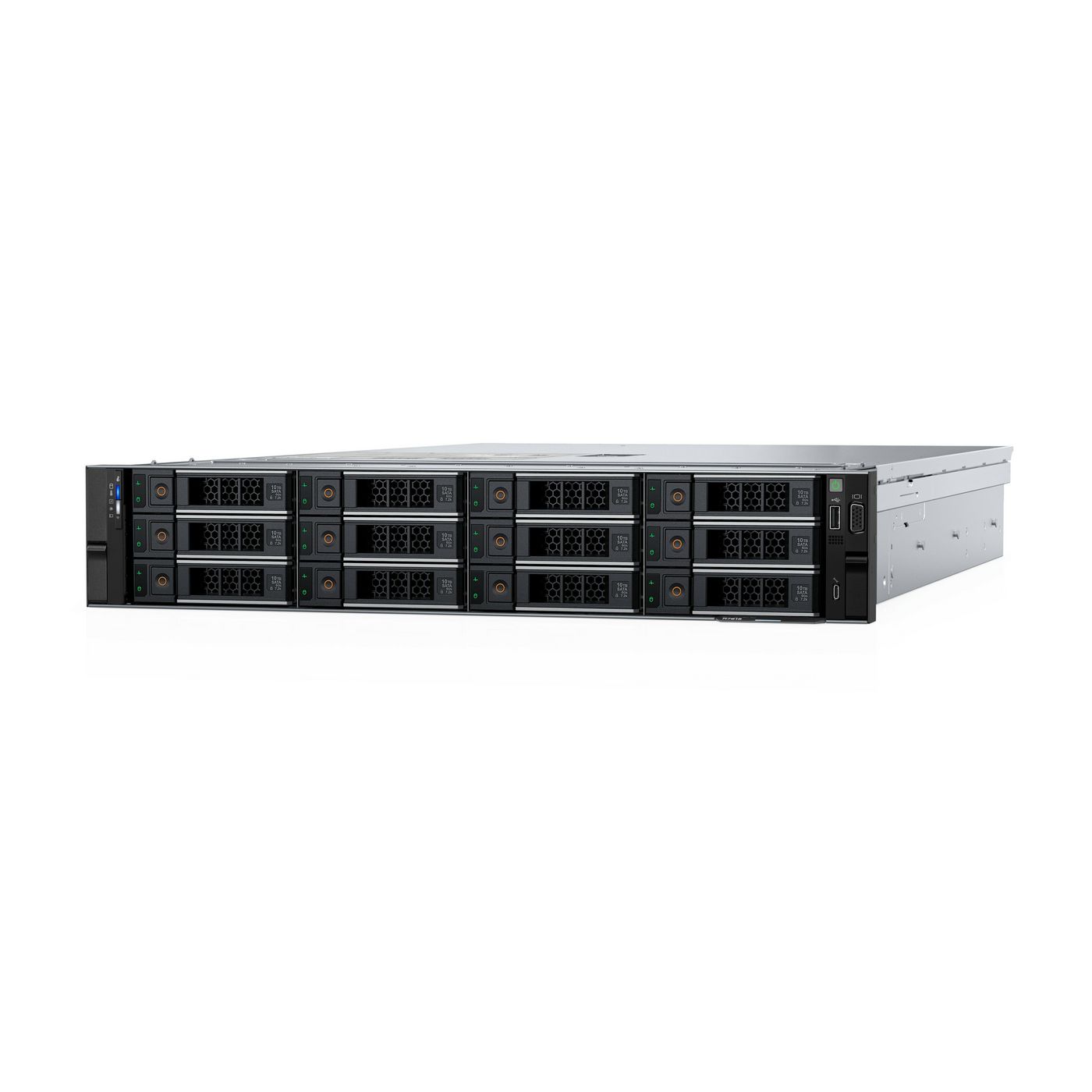 Dell PowerEdge R7615 | 12x3.5" | 9124 | 2x16GB | 1x480GB SSD SATA | 2x700W | H755