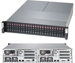 Supermicro SuperServer | 2U | 2027B-DE2R24L <strong>(<font color="#FFFFFF">Complete System Only</font>)</strong>