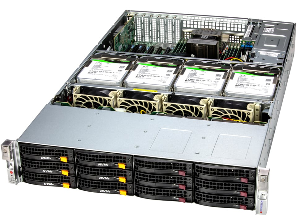 Supermicro SSG-621E-ACR16H | 2U | SuperServer