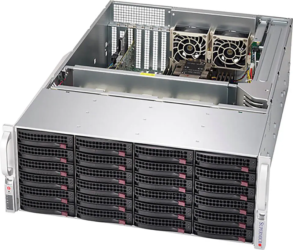 Supermicro SSG-640P-E1CR24H | 4U | SuperServer | Products | Supermicro