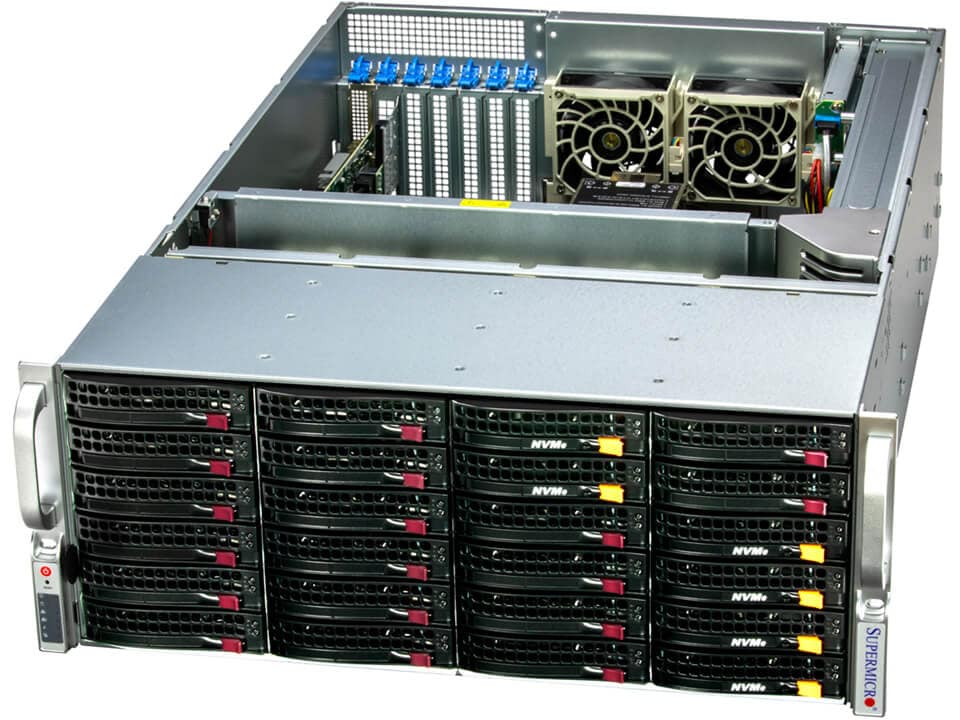 Supermicro SSG-641E-E1CR24H | 4U | SuperServer