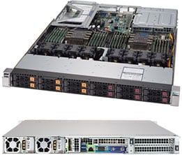 Supermicro SYS-1029U-TN12RV-NEBS-DC | 1U | SuperServers