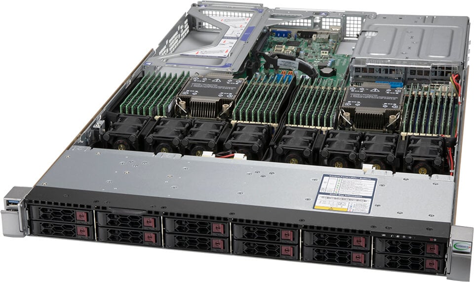 Supermicro SYS-120U-TNR | 1U | SuperServer