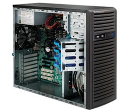 Supermicro SuperServer | Mid-Tower | 5037C-T with Part List