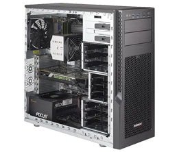 Supermicro 5039AD-I with Part List | Mid-Tower | SuperWorkstation