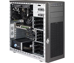 Supermicro 5130AD-T with Part List | Mid-Tower | SuperServer