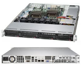 Supermicro 6018R-TDTP | 1U | SuperServers