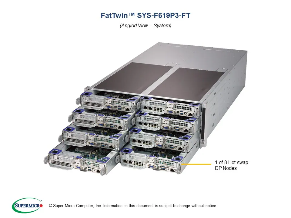 Supermicro F619P3-FT | 4U | SuperServers | Products | Supermicro Computer