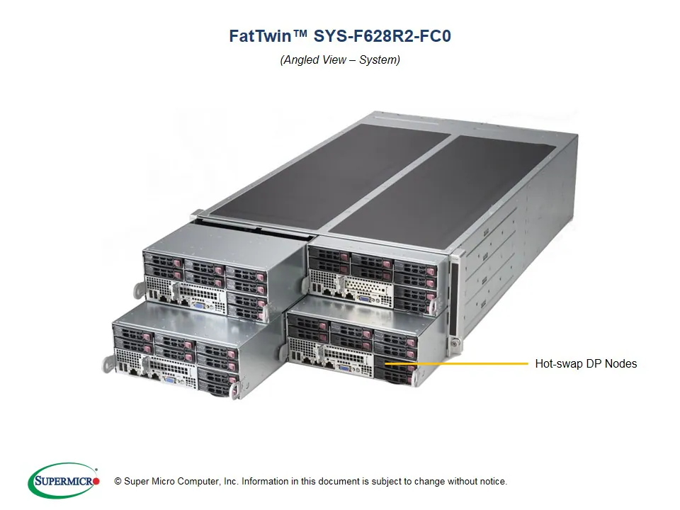 Supermicro F628R2-FC0 | 4U | SuperServers