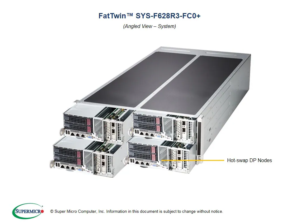 Supermicro F628R3-FC0 | 4U | SuperServers