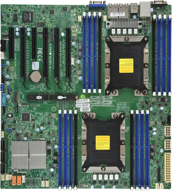 Supermicro Motherboard X11DPI-NT Dual 2nd Gen Intel® Xeon® Scalable Processor