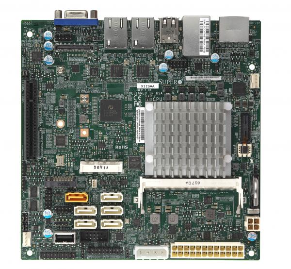 Supermicro Motherboard X11SAA Single Intel® Pentium Processor N4200