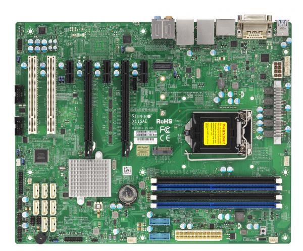 Supermicro Motherboard X11SAE Single Intel® Xeon® processor E3-1200 v6/v5Intel® 6th/7th Generation Core™ i3 series Intel® 6th/7th Generation Core™ i5 series Intel® 6th/7th Generation Core™ i7 series