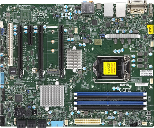 Supermicro Motherboard X11SAT Single Intel® Xeon® processor E3-1200 v6/v5Intel® 6th/7th Generation Core™ i3 series Intel® 6th/7th Generation Core™ i5 series Intel® 6th/7th Generation Core™ i7 series