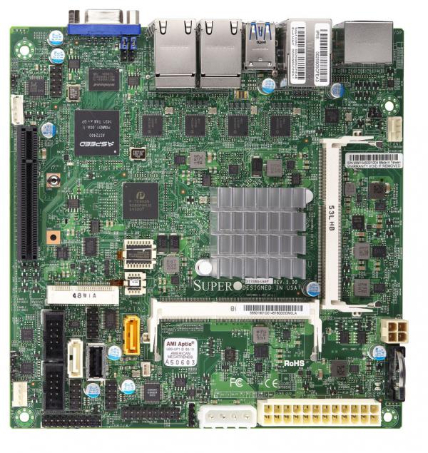 Supermicro Motherboard X11SBA-F Single Intel® Pentium™ Processor N3710