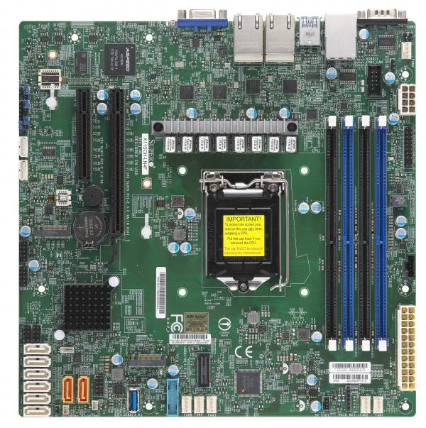 Supermicro Motherboard X11SCH-LN4F Single 8th/9th Generation Intel® Core™ i3/Pentium®/Celeron® Processor Intel® Xeon® E-2100 Processor Intel® Xeon® E-2200 Processor