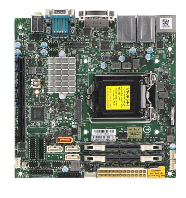 Supermicro Motherboard X11SCV-L Single 8th/9th Generation Intel® Core™ i9/Core™ i7/Core™ i5/Core™ i3/Pentium®/Celeron® Processor