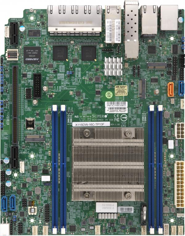 Supermicro Motherboard X11SDW-12C-TP13F Single Intel® Xeon® Processor D-2163IT