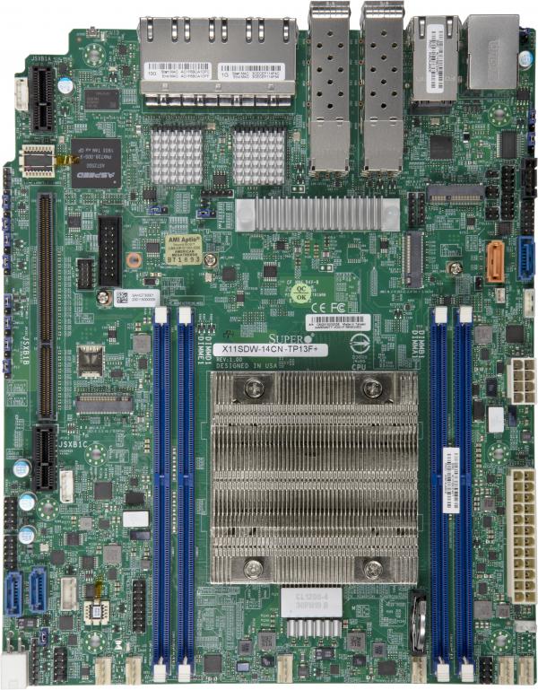 Supermicro Motherboard X11SDW-14CN-TP13F+ Single Intel® Xeon® Processor D-2177NT