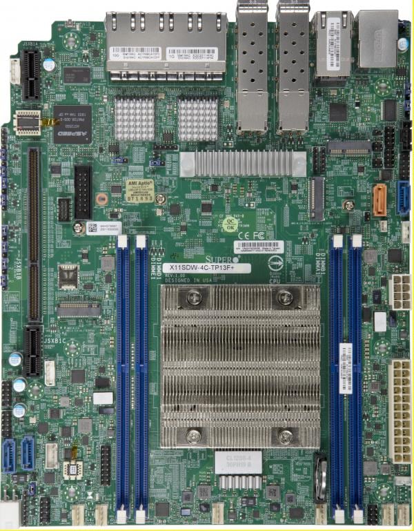 Supermicro Motherboard X11SDW-4C-TP13F+ Single Intel® Xeon® Processor D-2123IT