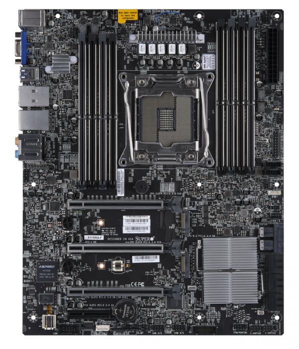 Supermicro Motherboard X11SRA-F Single Intel® Xeon® W-2100 ProcessorIntel® Xeon® W-2200 Processor