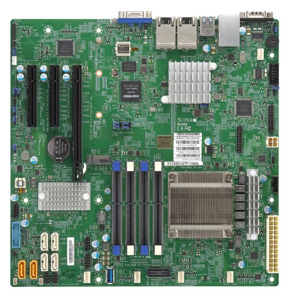 Supermicro Motherboard X11SSH-GF-1585 Single Intel® Xeon® processor E3-1585 v5