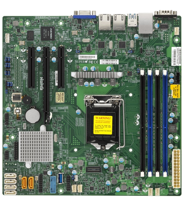 Supermicro Motherboard X11SSL-F Single Intel® Celeron®Intel® Pentium®Intel® 7th/6th Generation Core i3 series Intel® Xeon® processor E3-1200 v6/v5