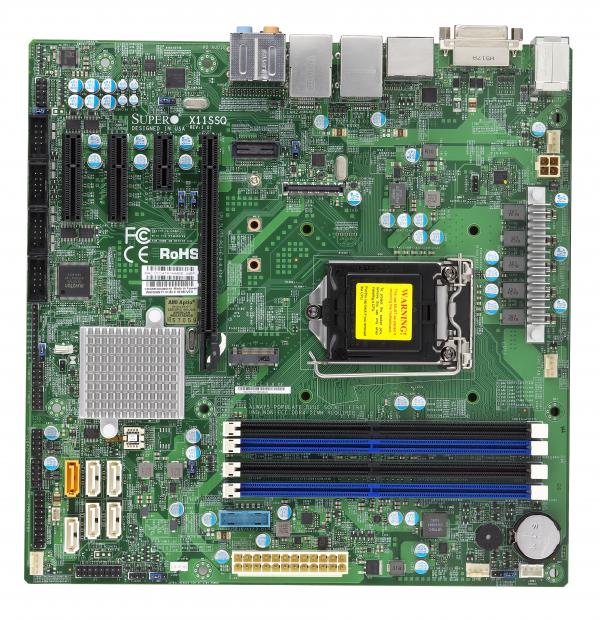 Supermicro Motherboard X11SSQ Single Intel® 6th Generation Core™ i3 series Intel® Celeron®Intel® Pentium®Intel® 6th Generation Core™ i5 series Intel® 6th Generation Core™ i7 series Intel® 7th Generation Core™ i3 series Intel® 7th Generation Core™ i5 series Intel® 7th Generation Core™ i7 series