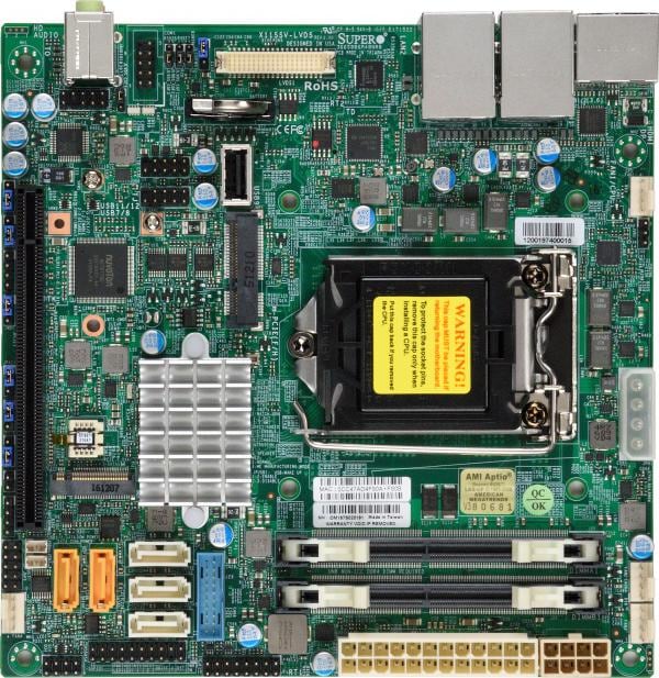 Supermicro Motherboard X11SSV-LVDS Single Intel® Celeron®Intel® Pentium®Intel® 6th Generation Core i3 series Intel® 7th Generation Core i3 series Intel® 6th Generation Core i5 series Intel® 6th Generation Core i7 series Intel® 7th Generation Core i5 series Intel® 7th Generation Core i7 series