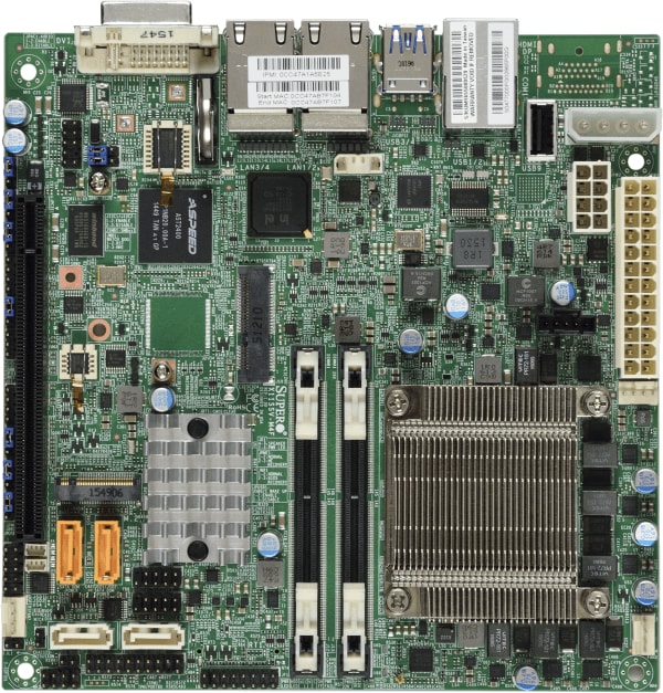 Supermicro Motherboard X11SSV-M4F Single Intel® Xeon® processor E3-1585 v5