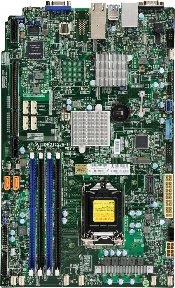 Supermicro Motherboard X11SSW-TF Single Intel® Celeron®Intel® Pentium®Intel® 7th/6th Generation Core i3 series Intel® Xeon® processor E3-1200 v6/v5