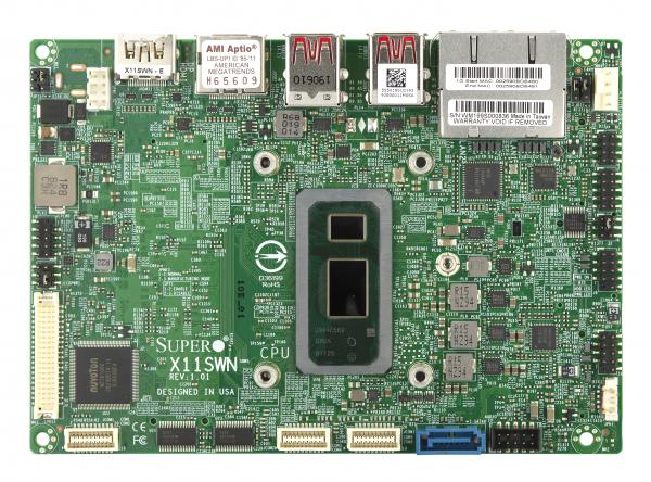 Supermicro Motherboard X11SWN-C-WOHS Single Intel® Celeron® Processor 4305UE