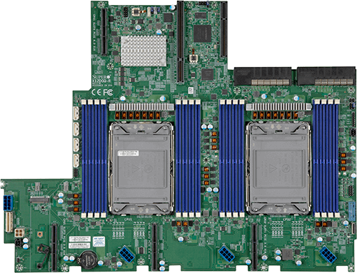 Supermicro Motherboard X12DGQ-R Dual 3rd Gen Intel® Xeon® Scalable processors