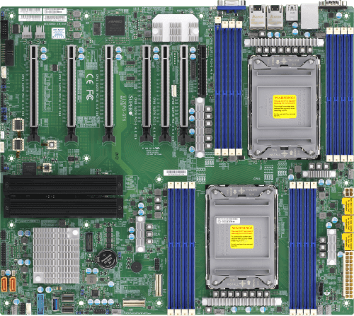 Supermicro Motherboard X12DPG-QT6 Dual 3rd Gen Intel® Xeon® Scalable processors