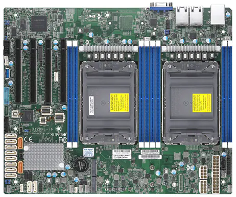 Supermicro Motherboard X12DPL-i6 Dual 3rd Gen Intel® Xeon® Scalable processors