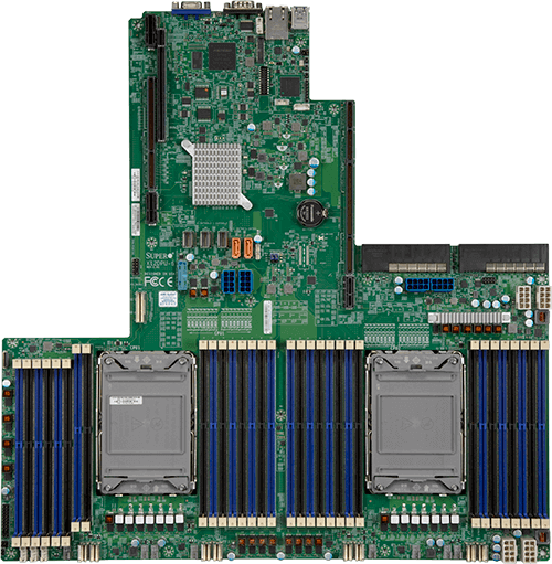 Supermicro Motherboard X12DPU-6 Dual 3rd Gen Intel® Xeon® Scalable processors