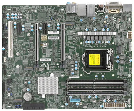 Supermicro Motherboard X12SAE-5 Single 10th/11th Gen Intel® Core™ i9/i7/i5/i3 ProcessorIntel® Xeon® W-1200/W-1300 Processor