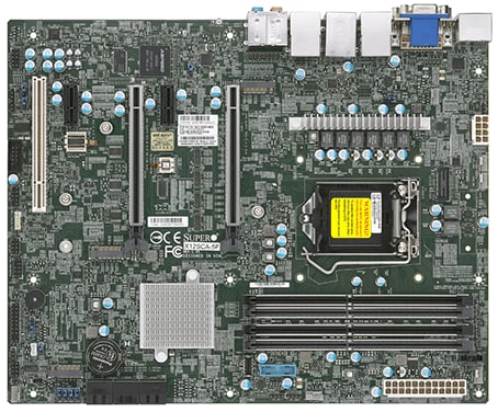 Supermicro Motherboard X12SCA-5F Single 11th Generation Intel® Core™ i5/i7/i9 ProcessorIntel® Xeon® W-1200 ProcessorIntel® Xeon® W-1300 Processor10th Generation Intel® Core™ i9/Core™ i7/Core™ i5/Core™ i3 Processor