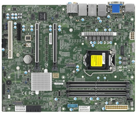 Supermicro Motherboard X12SCA-F Single Intel® Xeon® W-1200 Processor10th Generation Intel® Core™ i9/Core™ i7/Core™ i5/Core™ i3/Pentium®/Celeron® Processor