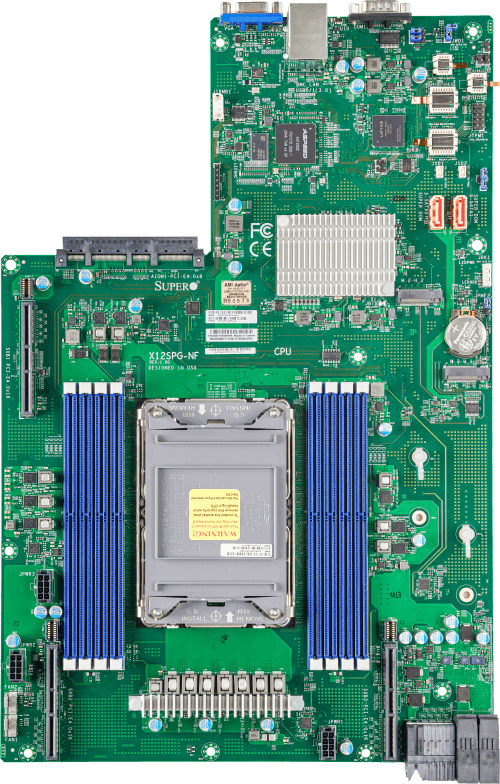 Supermicro Motherboard X12SPG-NF Single 3rd Gen Intel® Xeon® Scalable processors