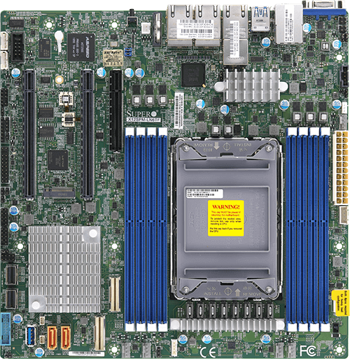 Supermicro Motherboard X12SPM-LN6TF Single 3rd Gen Intel® Xeon® Scalable processors