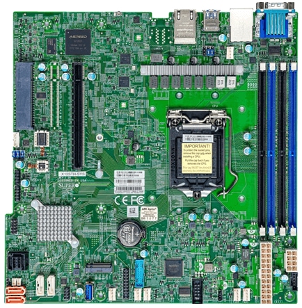 Supermicro Motherboard X12STH-SYS Single 10th Generation Intel® Pentium® Processor Intel® Xeon®  E-2300 Processor