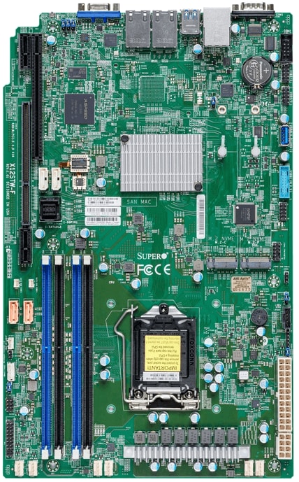 Supermicro Motherboard X12STW-F Single 10th Generation Intel® Pentium® Processor Intel® Xeon®  E-2300 Processor