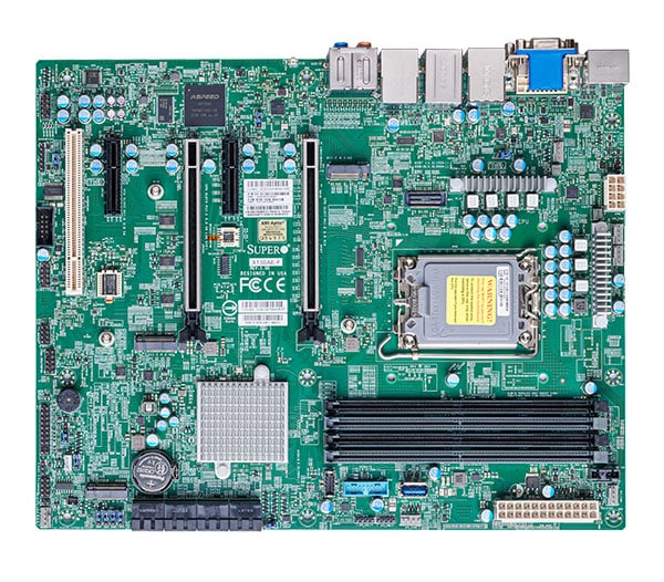 Supermicro Motherboard X13SAE-F Single 14th/13th/12th Gen Intel® Core™ i3/i5/i7/i9 Processor